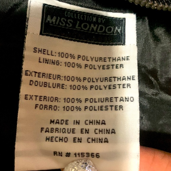 💙Collection by Miss London faux leather jacket
Size Small - Picture 7 of 7